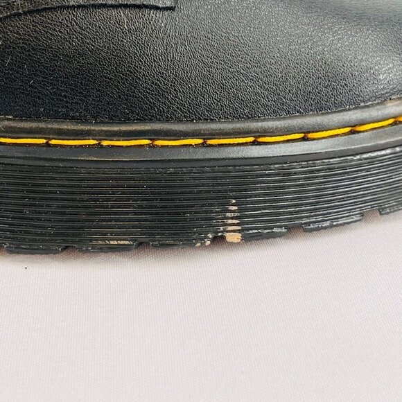 Dr. Martens Zavala Combat Boots Women's Size 5 Black - Picture 3 of 9